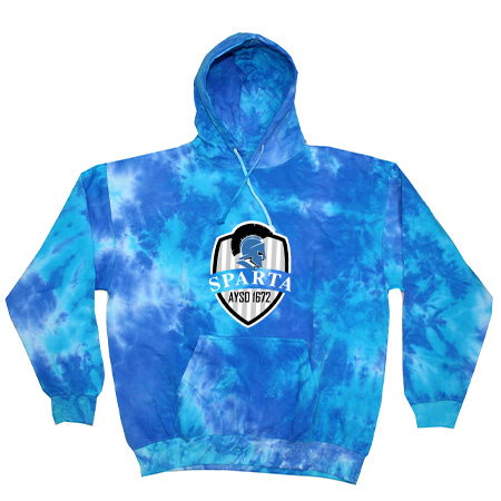 Sparta AYSO Adult Tie Dye Fleece Pullover - Image 7