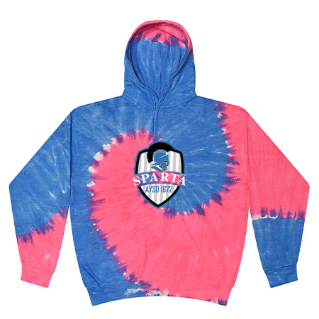 Sparta AYSO Adult Tie Dye Fleece Pullover - Image 43