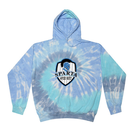 Sparta AYSO Adult Tie Dye Fleece Pullover - Image 24