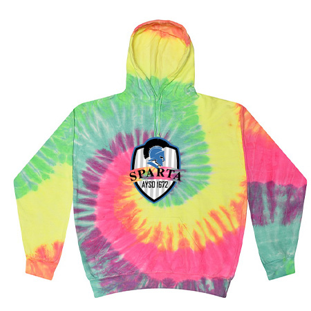 Sparta AYSO Adult Tie Dye Fleece Pullover - Image 35