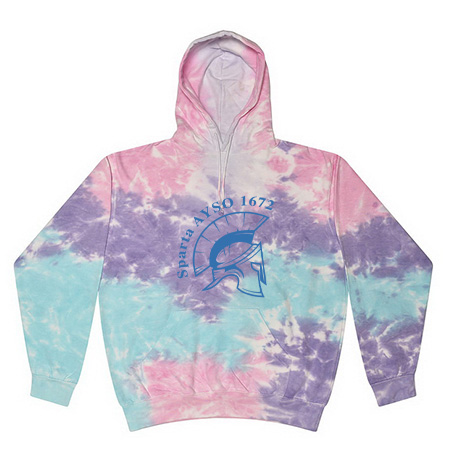 Sparta AYSO Adult Tie Dye Fleece Pullover - Image 34