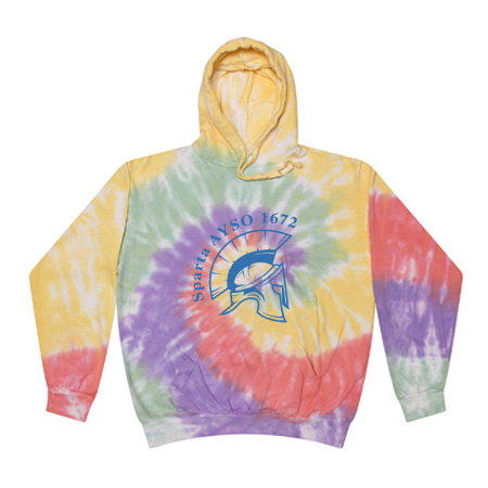 Sparta AYSO Adult Tie Dye Fleece Pullover - Image 10