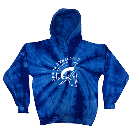 Sparta AYSO Adult Tie Dye Fleece Pullover - Image 6