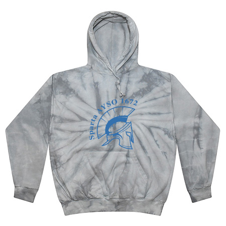 Sparta AYSO Adult Tie Dye Fleece Pullover - Image 40