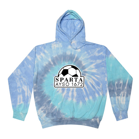Sparta AYSO Adult Tie Dye Fleece Pullover - Image 18