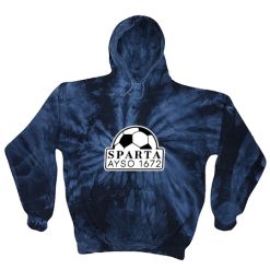 Alternative view of Sparta AYSO Adult Tie Dye Fleece Pullover