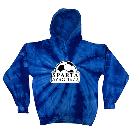 Sparta AYSO Adult Tie Dye Fleece Pullover - Image 33