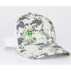 Alternative view of Saint Patrick Parnell Camo Trucker Mesh