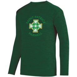 Alternative view of Saint Patrick Parnell Adult SHADOW TONAL HEATHER LONG SLEEVE TEE