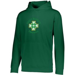 Alternative view of Saint Patrick Parnell Adult Wicking Fleece Hoodie