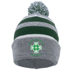 Alternative view of Saint Patrick Parnell KNIT FOLD OVER POM-POM BEANIE