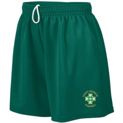 Alternative view of Saint Patrick Parnell Ladies Ladies Wicking Mesh Shorts
