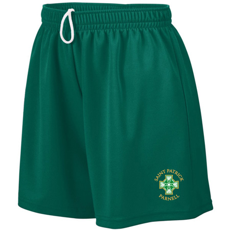 Saint Patrick Parnell Ladies Ladies Wicking Mesh Shorts - Image 2