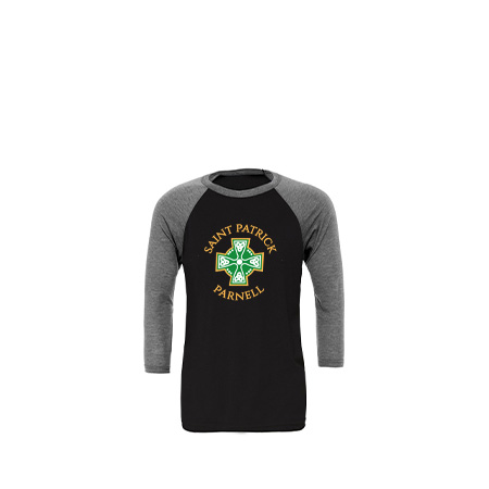 Saint Patrick Parnell Unisex 3/4 Sleeve Baseball Tee - Image 41