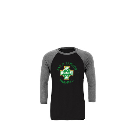 Saint Patrick Parnell Unisex 3/4 Sleeve Baseball Tee - Image 34