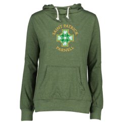 Saint Patrick Parnell Ladies Ladies Light Funnel Neck Hoodie