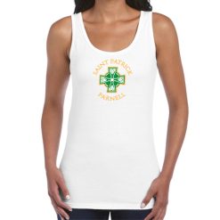 Alternative view of Saint Patrick Parnell Ladies Soft Style Tank Top