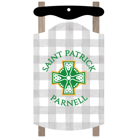 Saint Patrick Parnell Sled Ornament - Image 3