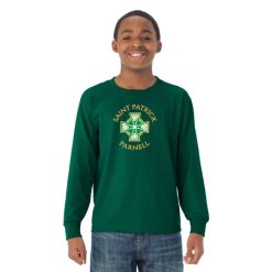 Alternative view of Saint Patrick Parnell Youth DRI-POWER Youth Long Sleeve T-Shirt