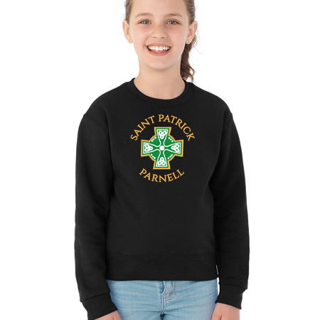 Saint Patrick Parnell Youth Youth Crew Sweatshirt - Image 17