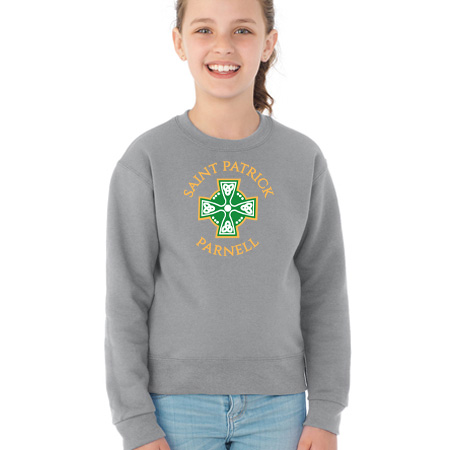 Saint Patrick Parnell Youth Youth Crew Sweatshirt - Image 11