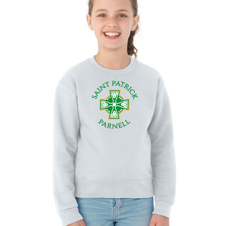 Saint Patrick Parnell Youth Youth Crew Sweatshirt - Image 8