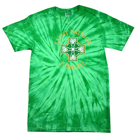 Saint Patrick Parnell Spider Tie Dye T-Shirt - Image 7