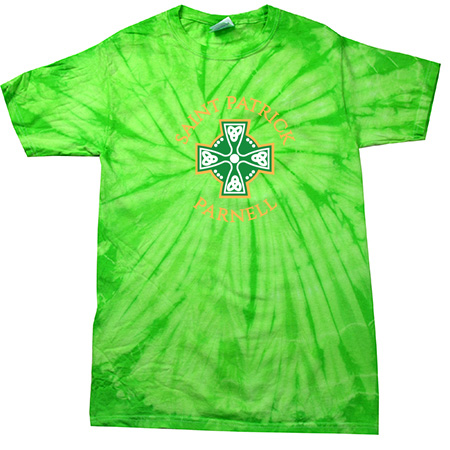 Saint Patrick Parnell Spider Tie Dye T-Shirt - Image 10