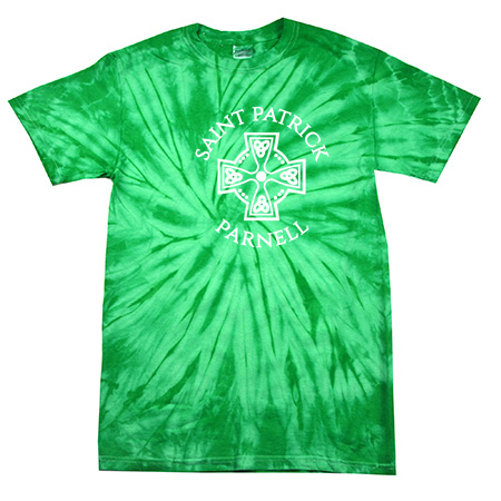 Saint Patrick Parnell Spider Tie Dye T-Shirt - Image 6