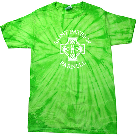 Saint Patrick Parnell Spider Tie Dye T-Shirt - Image 8
