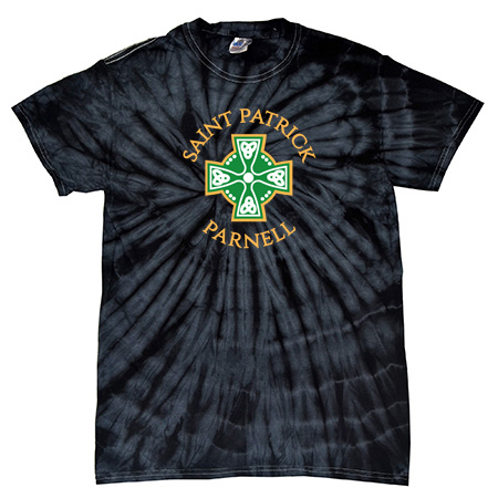 Saint Patrick Parnell Youth Youth Spider Tie Dye T-Shirt - Image 7