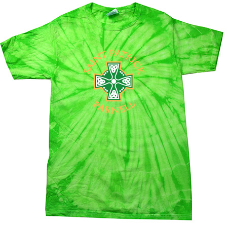 Saint Patrick Parnell Youth Youth Spider Tie Dye T-Shirt - Image 16