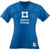 Natron Energy Ladies Junior Fit Replica Football Tee