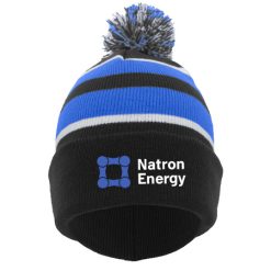 Natron Energy KNIT FOLD OVER POM-POM BEANIE