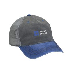 Alternative view of Natron Energy Heathered/Distressed Endeavor Cap
