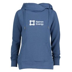Natron Energy Ladies Classic Fleece Funnel Neck Pullover Hood