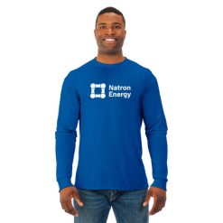 Alternative view of Natron Energy Adult DRI-Power Long Sleeve Poly T-Shirt