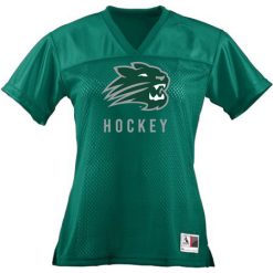 Alternative view of Jenison Hockey Ladies Junior Fit Replica Football Tee