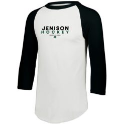 Alternative view of Jenison Hockey Adult Baseball Jersey 2.0