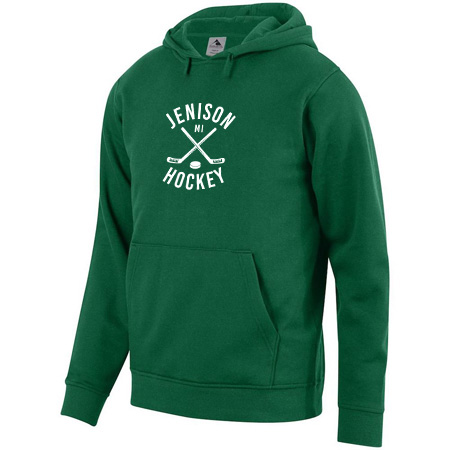 Jenison Hockey Youth 60/40 Fleece Hoodie - Image 3