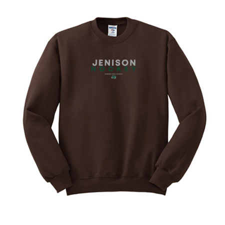 Jenison Hockey JERZEES® - NuBlend® Crewneck Sweatshirt - Image 21