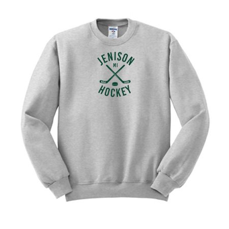 Jenison Hockey JERZEES® - NuBlend® Crewneck Sweatshirt - Image 26