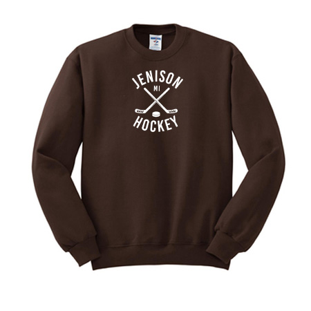 Jenison Hockey JERZEES® - NuBlend® Crewneck Sweatshirt - Image 6