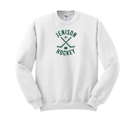 Jenison Hockey JERZEES® - NuBlend® Crewneck Sweatshirt - Image 16