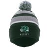 Jenison Hockey KNIT FOLD OVER POM-POM BEANIE