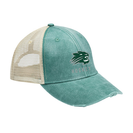 Jenison Hockey Heathered/Distressed Ollie Cap - Image 2