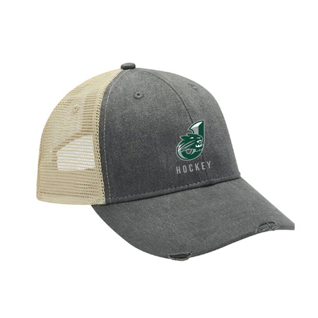 Jenison Hockey Heathered/Distressed Ollie Cap - Image 9