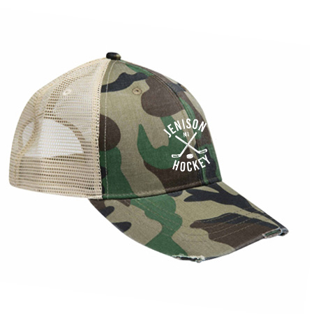 Jenison Hockey Heathered/Distressed Ollie Cap - Image 5