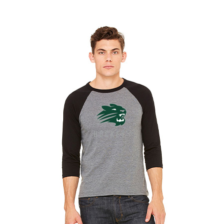 Jenison Hockey Unisex 3/4 Sleeve Baseball Tee - Image 37