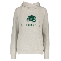 Jenison Hockey Ladies Classic Fleece Funnel Neck Pullover Hood